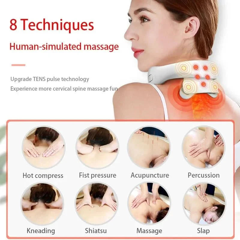 THERMORA – Heated Neck Massager for Everyday Comfort & Relief