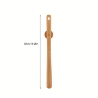 WOODSTEPPER – Chausse-pied en bois – Aide à chaussure ergonomique à long manche de 50 cm pour enfiler les chaussures sans se pencher et un confort quotidien