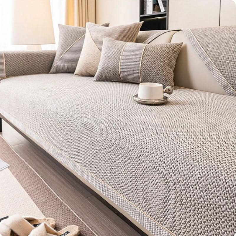 COVERLIVA – Protector de sofá con ajuste seguro para uso diario en el hogar