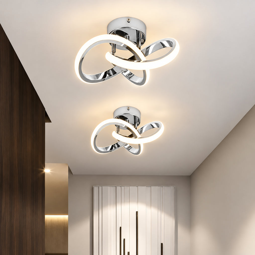 CLOVERA – Clover LED Ceiling Chandelier for Elegant Interior Lighting