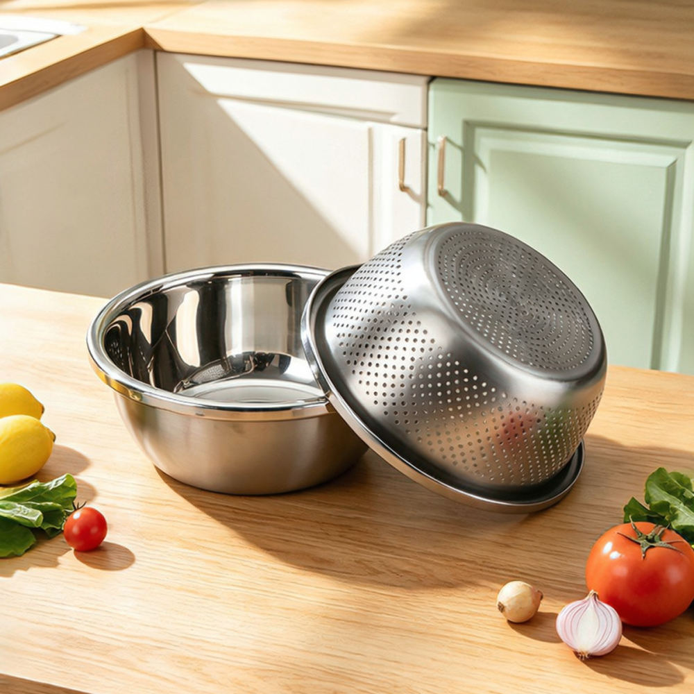 ELVANO – Mixing Bowl Set for Easy Food Preparation