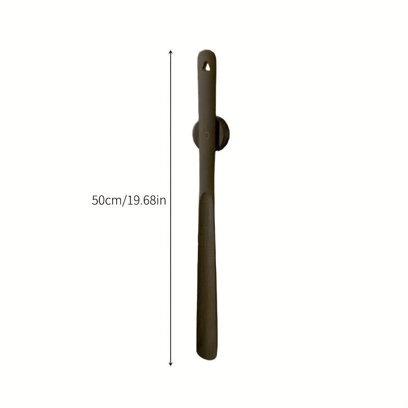 WOODSTEPPER – Chausse-pied en bois – Aide à chaussure ergonomique à long manche de 50 cm pour enfiler les chaussures sans se pencher et un confort quotidien