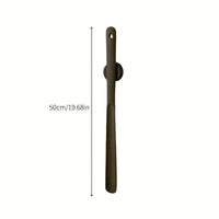WOODSTEPPER – Chausse-pied en bois – Aide à chaussure ergonomique à long manche de 50 cm pour enfiler les chaussures sans se pencher et un confort quotidien