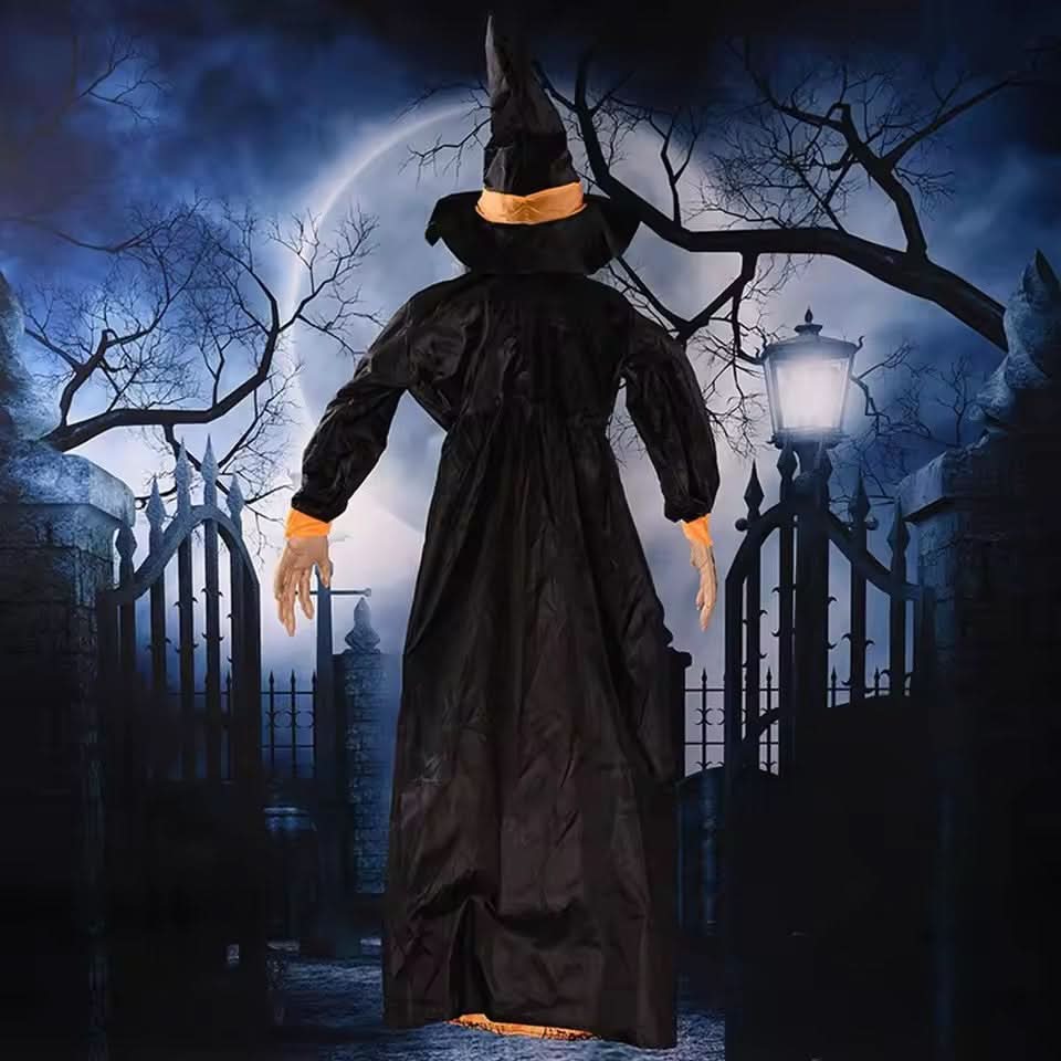 SPELLSHADE – Hanging Halloween Witch for Haunting Character