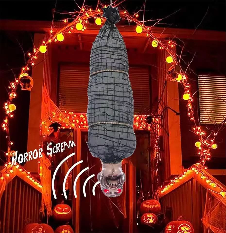 HAUNTWRAITH – Hanging Horror Figure with Light and Sound