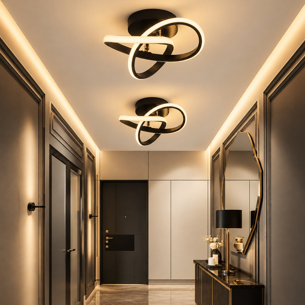 CLOVERA – Clover LED Ceiling Chandelier for Elegant Interior Lighting