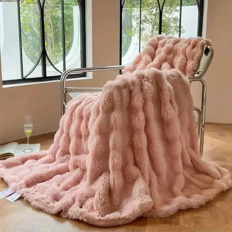 SNUGFROVIA – Coperta reversibile per il letto, per un confortevole calore notturno