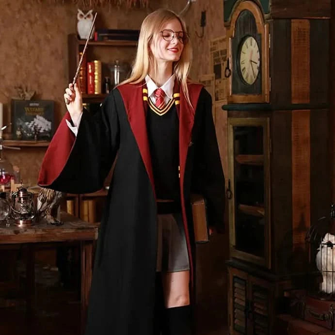 SPELLNEST – Magical School Costume Set for Children & Adults