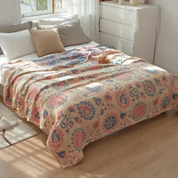 MOSAELORIA – Reversible Mosaic Blanket for Artistic Home Styling