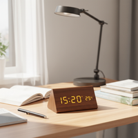 WOODSENSE – Voice Control Wooden Clock Display