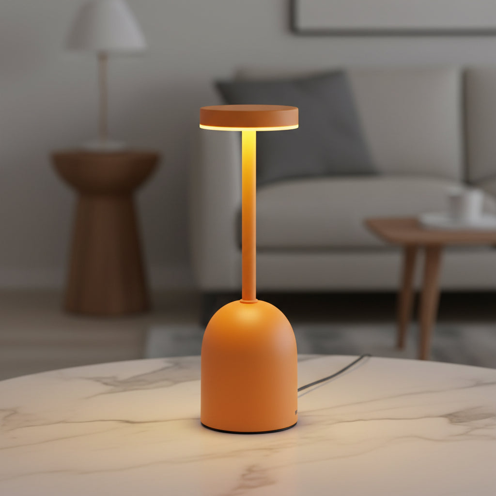 LUNAGLOW – USB Rechargeable Table Lamp for Cozy Everyday Ambience