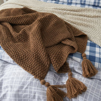 TASSELLOFT – Nordic Chunky Blanket for Cozy Layered Ambiance