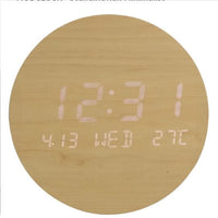 LIVECLOCK – Stylish LED Wall Clock for Modern Scandinavian Interiors