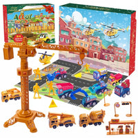 DIGDAYS – 24-Day Advent Calendar Vehicle Toys for Kids