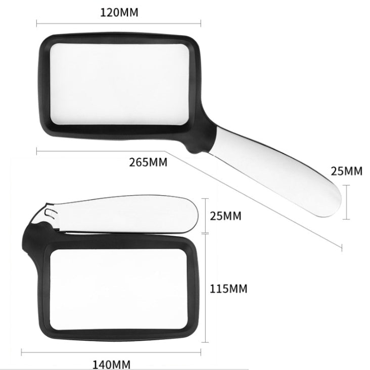 LUMIVIEW – 3X LED-Handlupe zum klaren Lesen im Alltag