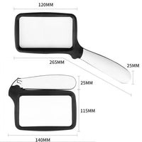 LUMIVIEW – 3X LED-Handlupe zum klaren Lesen im Alltag