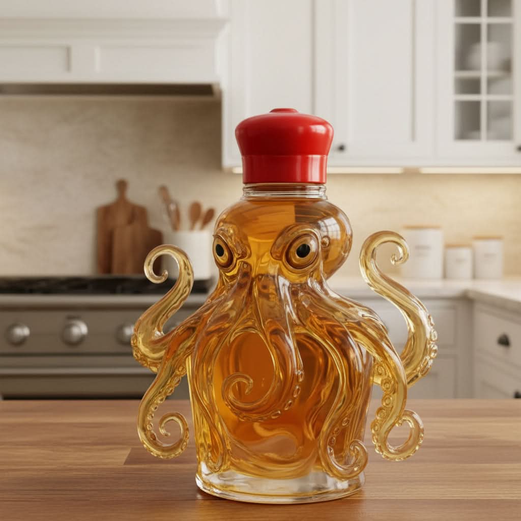 NAUTICFLOW – Artistic Wine Decanter with Elegant Nautical Design