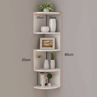 CORNERA - Estante de pared moderno para esquinas
