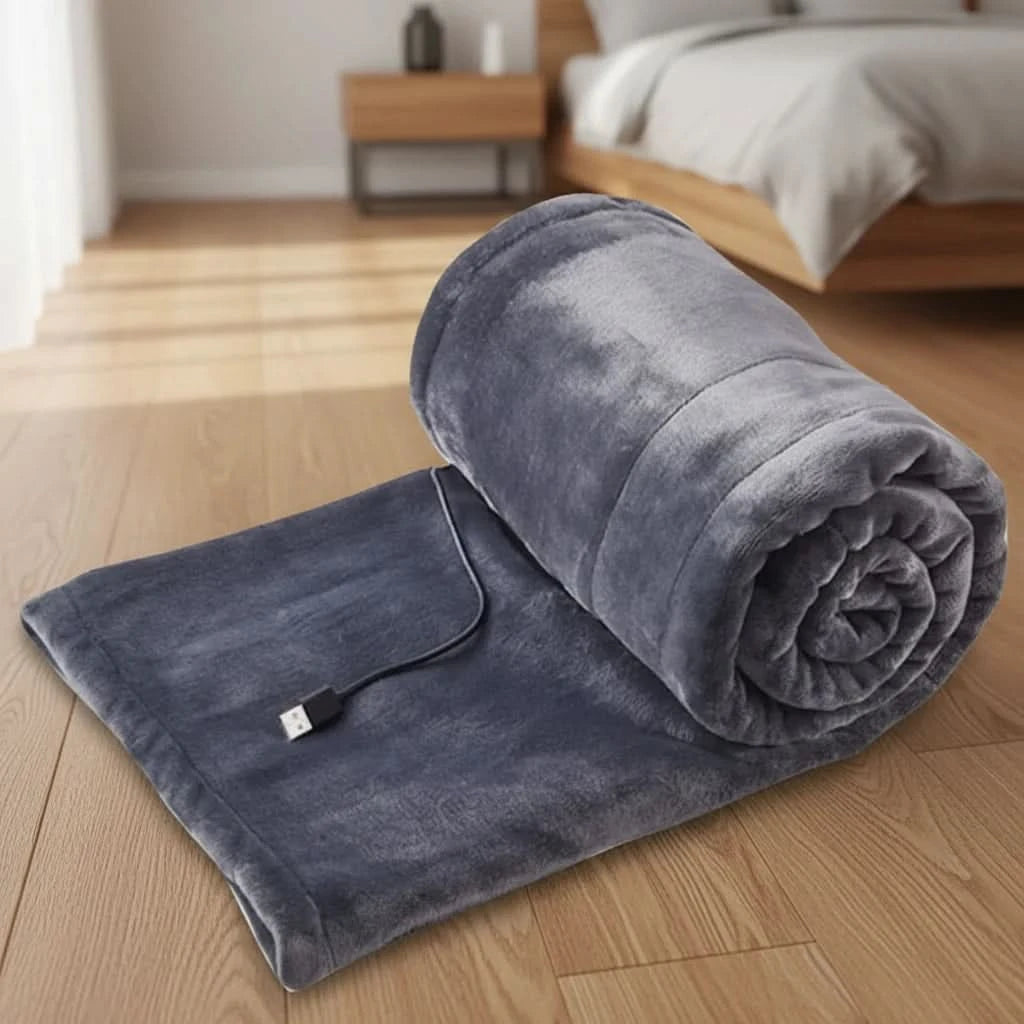 COZYVEX – Plaid chauffant électrique pour confort à la maison et en voyage