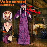 SPELLSHADE – Hanging Halloween Witch for Haunting Character