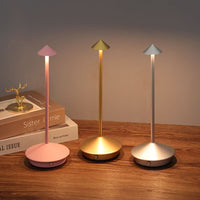 DIMVELA – Lampada da tavolo touch dimmerabile senza fili per una luce serale regolabile