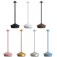 DIMVELA – Lampada da tavolo touch dimmerabile senza fili per una luce serale regolabile