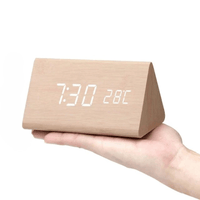 WOODSENSE – Voice Control Wooden Clock Display