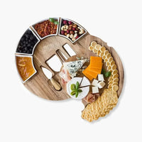 SERVELLE – Set tagliere e coltelli per formaggi per ospitare senza sforzo