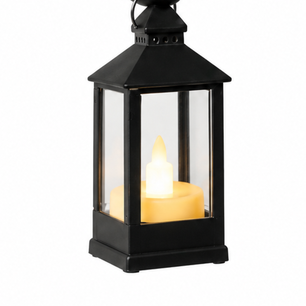WHISKELLE – Linterna LED con figura de gato en el borde del estante para una decoración encantadora