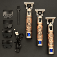 GROOMVIA – Tondeuse style vintage pour un soin personnel lisse