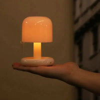 SOLENZARIA – Mini lámpara de mesa LED de atardecer para crear un ambiente cálido en el dormitorio