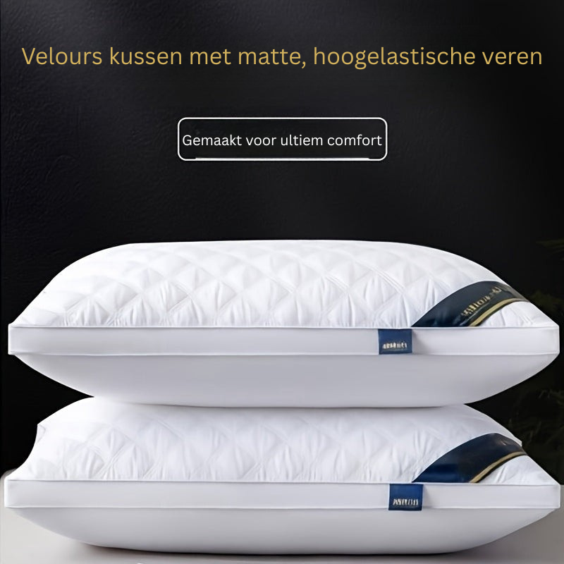 SLEEPMIST – Hypoallergenic 3D Pillow Set for Gentle Nightly Comfort