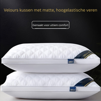 SLEEPMIST – Hypoallergenic 3D Pillow Set for Gentle Nightly Comfort