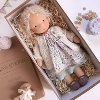 Waldolly - Handmade Cotton Waldorf Doll for Creative Imaginative Play 15