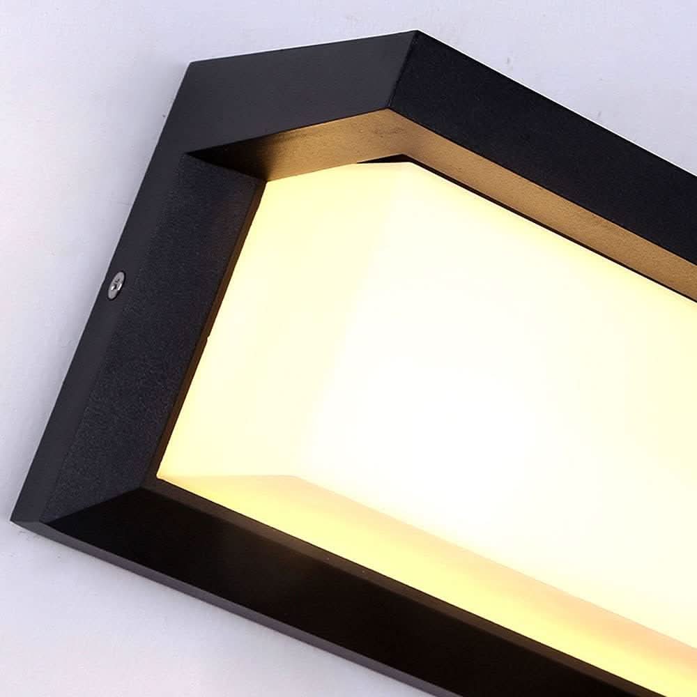 PORCHBEAM – Aplique de pared con sensor de movimiento para entradas preparadas para cualquier clima