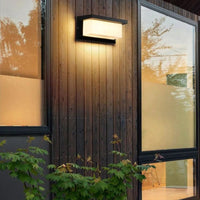 PORCHBEAM – Aplique de pared con sensor de movimiento para entradas preparadas para cualquier clima