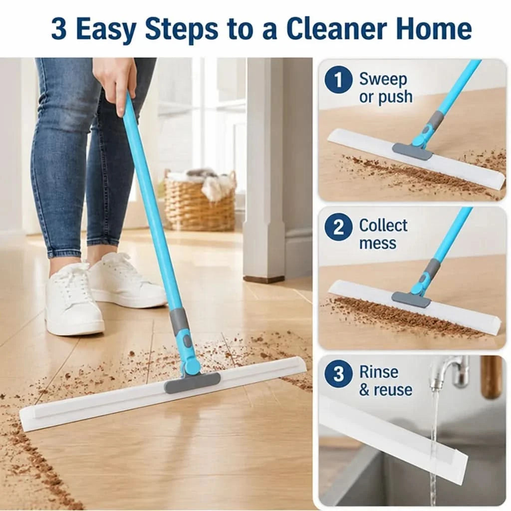 CLEANROLL – Scopa manuale per tappeti per una pulizia rapida e pratica