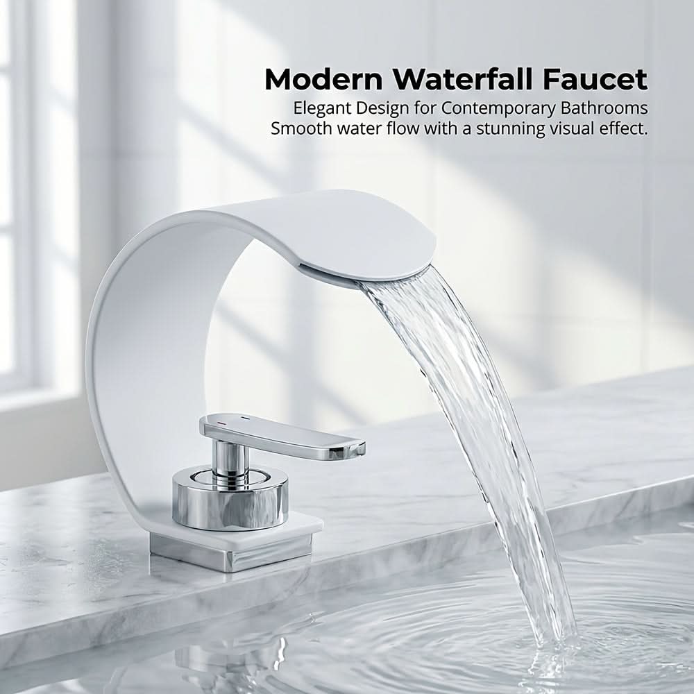 ARCFLOW - Mirror Waterfall Basin Faucet
