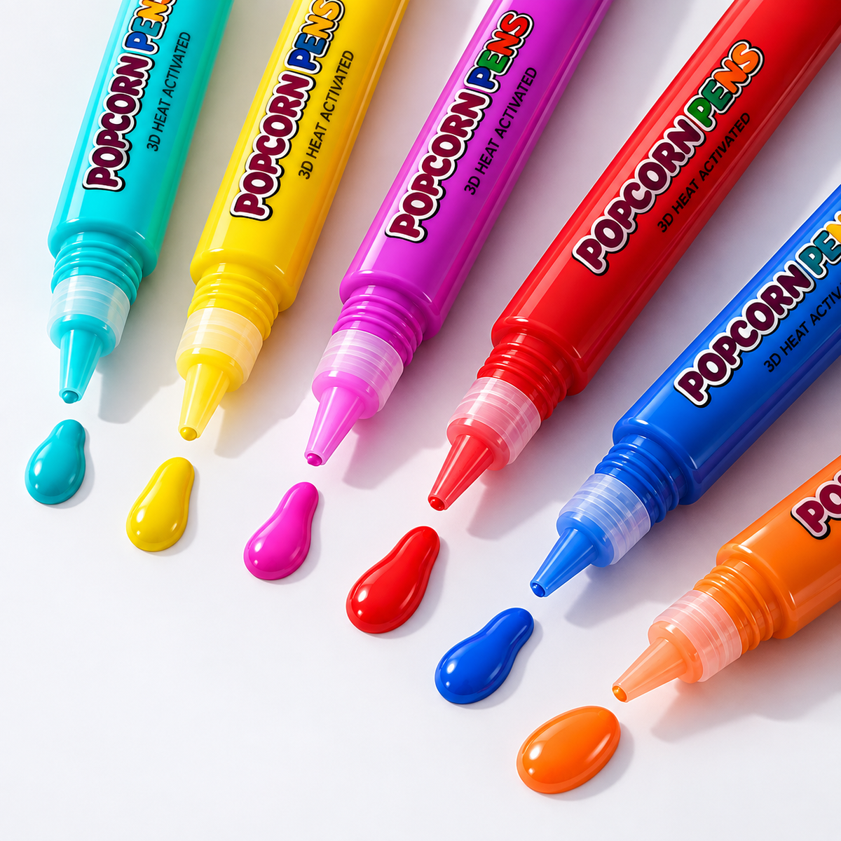 RAISEJOY – 3D Puff Pens Set for Playful Creative Art