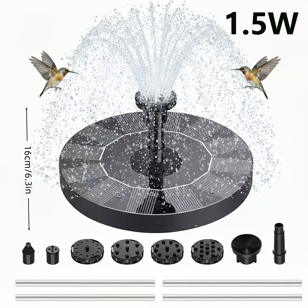 AQUAFLOW – Bomba solar para fuente de jardín