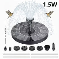 AQUAFLOW – Bomba solar para fuente de jardín