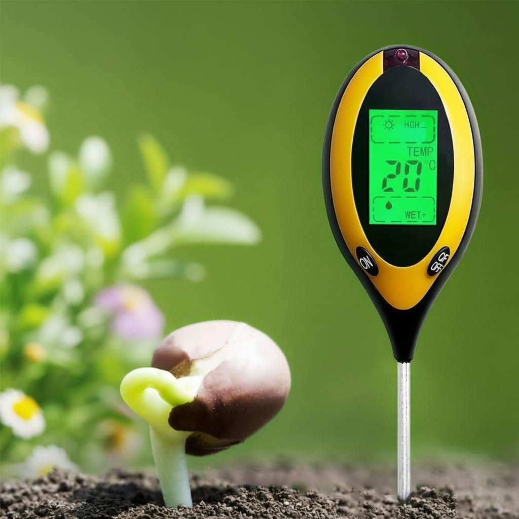 GROUDEXPERT - 4-in-1 soil meter for accurate plant and soil monitoring