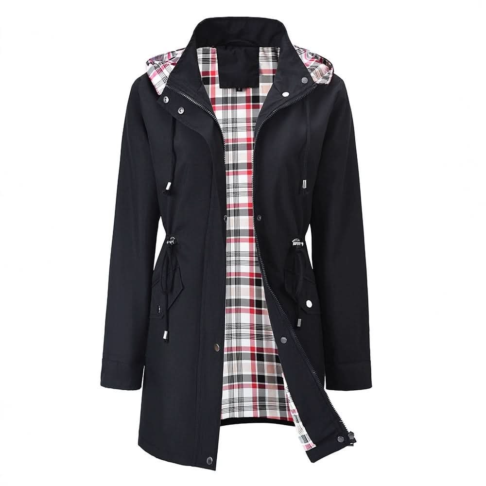 SKYENZA – Parka de cintura ajustada para um estilo preparado para qualquer clima sem esforço