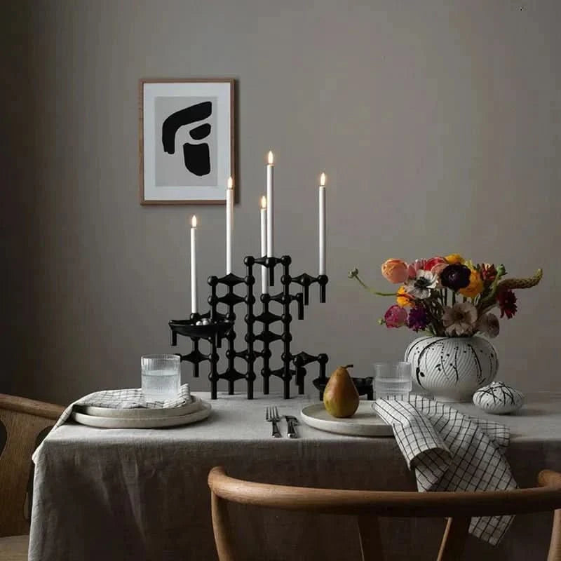 ATOMORA – Portavelas molecular para una decoración impactante