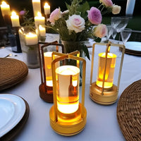 VINTALUX – Lampada da tavolo vintage ricaricabile