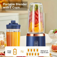 FRUITWAVE – USB Genopladelig Juicekop til Udendørs og Kontorbrug