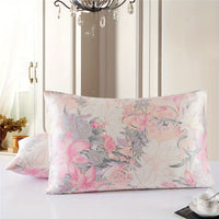SILKORA – Patterned Zipper Pillowcase for Smooth Sleep