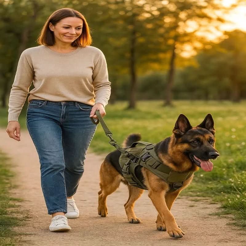 BARKFORCE – Arnês para Cão – Colete de Treino Almofadado e de Controlo Forte