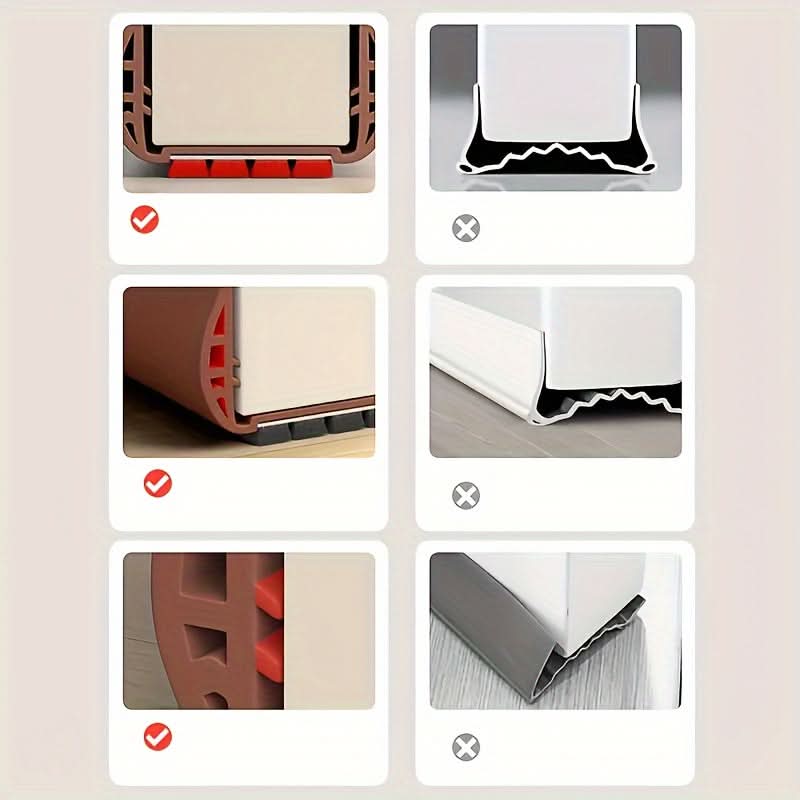 WARMSEAL – Ρυθμιζόμενο στοπ ρεύματος αέρα για πόρτες, για άνεση σε ζεστό εσωτερικό χώρο