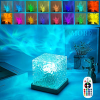 RIPPLELUX – Dynamische Wellenprojektion Lampe für RGB-Ambientebeleuchtung